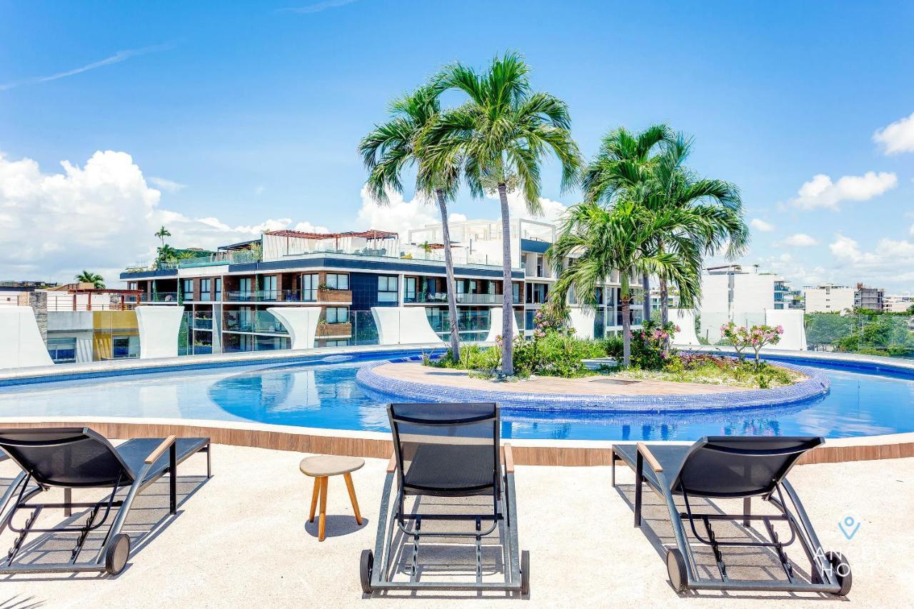 Incredible Oceanview Roof Lounge, Apartment Units 2 Blocks To Beach Playa del Carmen Exterior foto